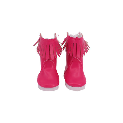 5CM Doll High-Top Boots – PU Shoes for 14.5" American & Paola Reina Dolls, 1/6 BJD Blythe & EXO Doll Accessories