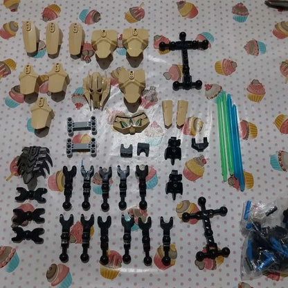 183pcs KSZ714 Star Anime Robot Action Figure – Grievous with Lightsaber Building Blocks Toy