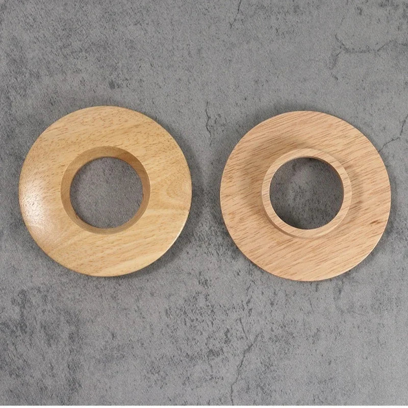 Wooden Coffee Filter Stand for Pour Over Brewing, Durable Cone Dripper Holder for Origami Coffee Filters Home Barista Accessory