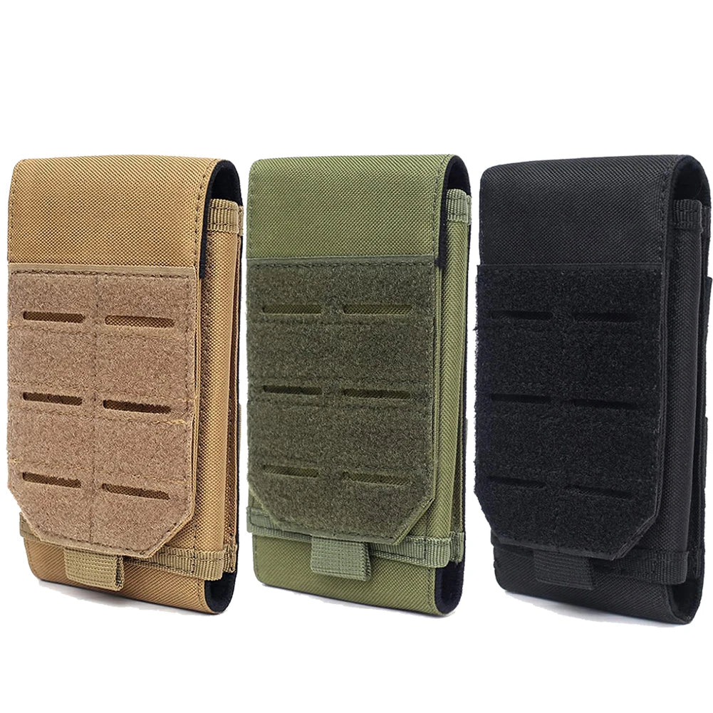 Tactical MOLLE Carrying Bag - Small Items, Hunting, Shooting, Outdoor Camping, EDC Waist Bag and Mobile Phone Bag
