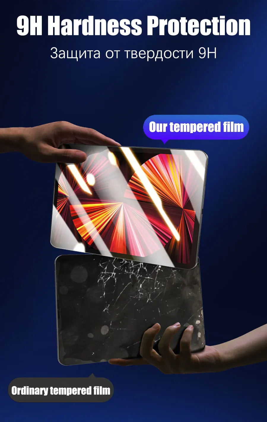 Auto Alignment Tempered Glass Screen Protector for iPad Pro & Mini – For iPad 11", 12.9", 10.9", Air 1-5, Mini 4-6