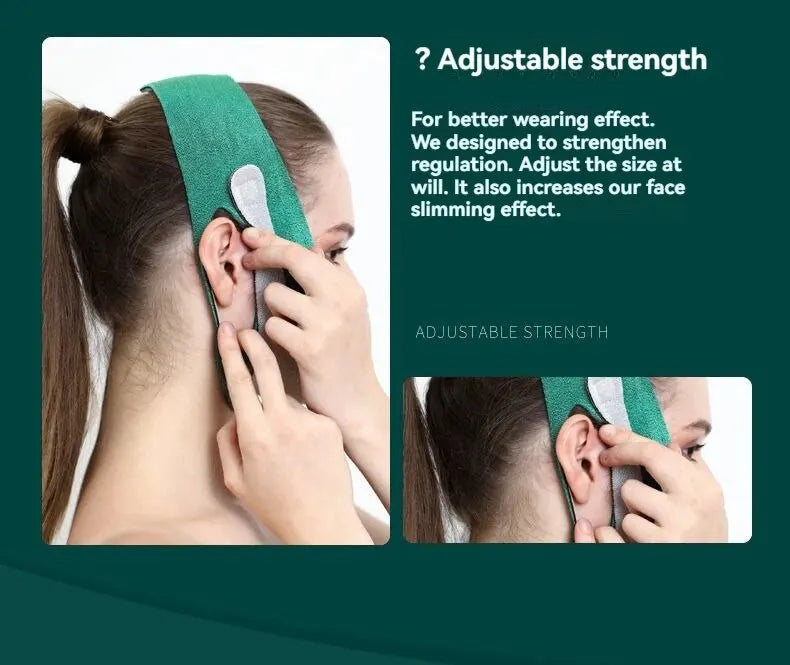 Slimming Face Belt – Lifting Double Chin Mask for All Face Shapes, Tight but Comfortable Facial Slimming Tool