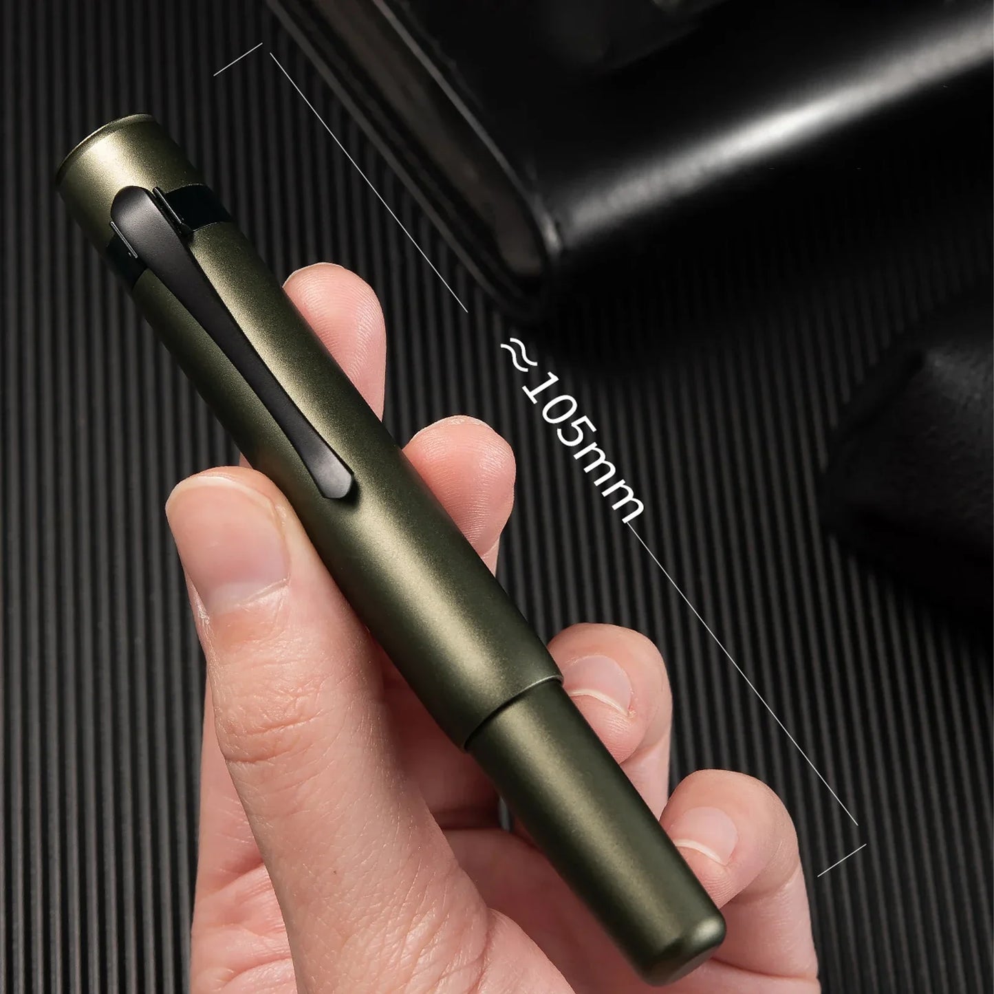 Hongdian M2 Mini Fountain Pen - Black Forest Metaverse Design, EF/F Nib, High-Quality Writing Stationery for School and Office, Premium Gift