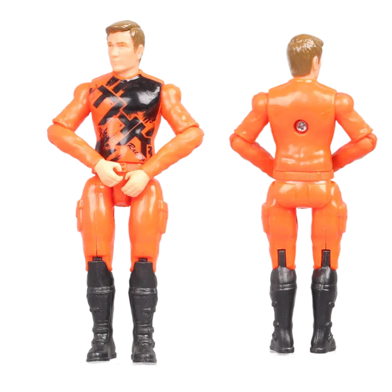 1/18 Scale 3.75" Motorcycle Racer Action Figure – Villopoto #5, Dungey #199, Pastrana Bike Model Collectible Toy