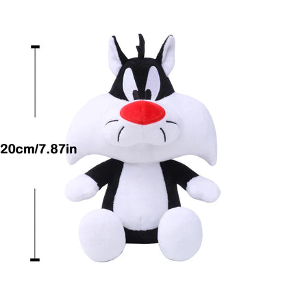 Looney Tunes Plush Toy Set — 20cm Bugs Bunny, 32cm Tweety, Lola Bunny & Daffy Cartoon Peluche