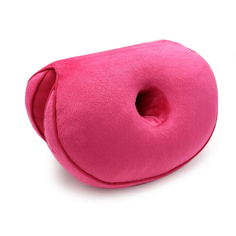 Orthopedic Dual Comfort Seat Cushion – Pelvis Support & Hip Lift Pillow for Pressure Relief & Posture Improvement