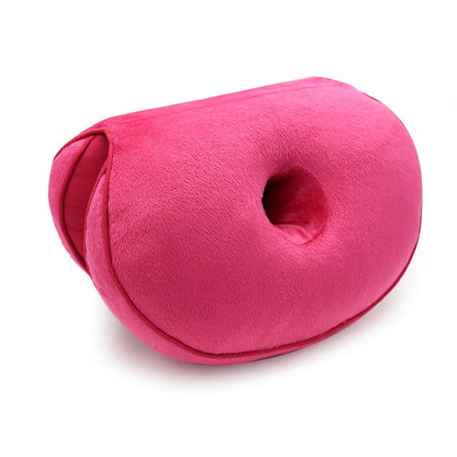 Orthopedic Dual Comfort Seat Cushion – Pelvis Support & Hip Lift Pillow for Pressure Relief & Posture Improvement