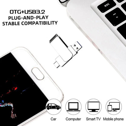 Xiaomi 16TB USB 3.2 Flash Drive — High-Speed Waterproof Type-C 2-in-1 Storage for Mobile & PC