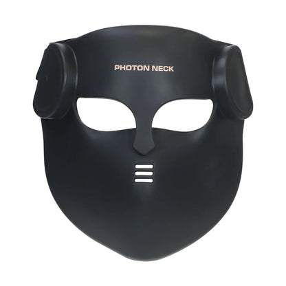 8-Color LED Red Light Therapy Face Mask - Silicone Photon Skincare Mask with Neck Coverage for Wrinkles & Acne