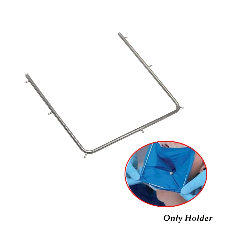 Stainless Steel Rubber Dam Frame Holder – Autoclavable Dental Instrument for Lab Supplies