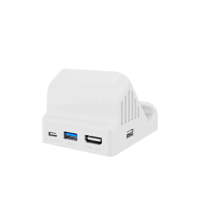 LinYuvo Portable TV & Switch Charging Dock — Compact Stand with Cooling Fan, 4K HDMI Adapter & USB 3.0 Ports KD04