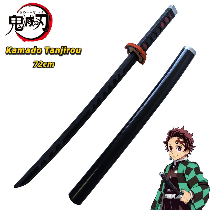 Demon Slayer Katana - 72cm Anime Cosplay Sword | Tomioka Giyuu & Tanjirou Replica