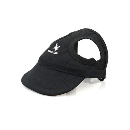 Adjustable Pet Dog Baseball Cap – Cute Travel Sun Visor Hat with Ear Holes | Outdoor Breathable Sport Pet Cap for Dogs