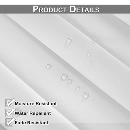 Extra Large Blackout Waterproof Curtain – Thermal Insulated Sliding Door & Shower Drapes for Living Room & Bedroom