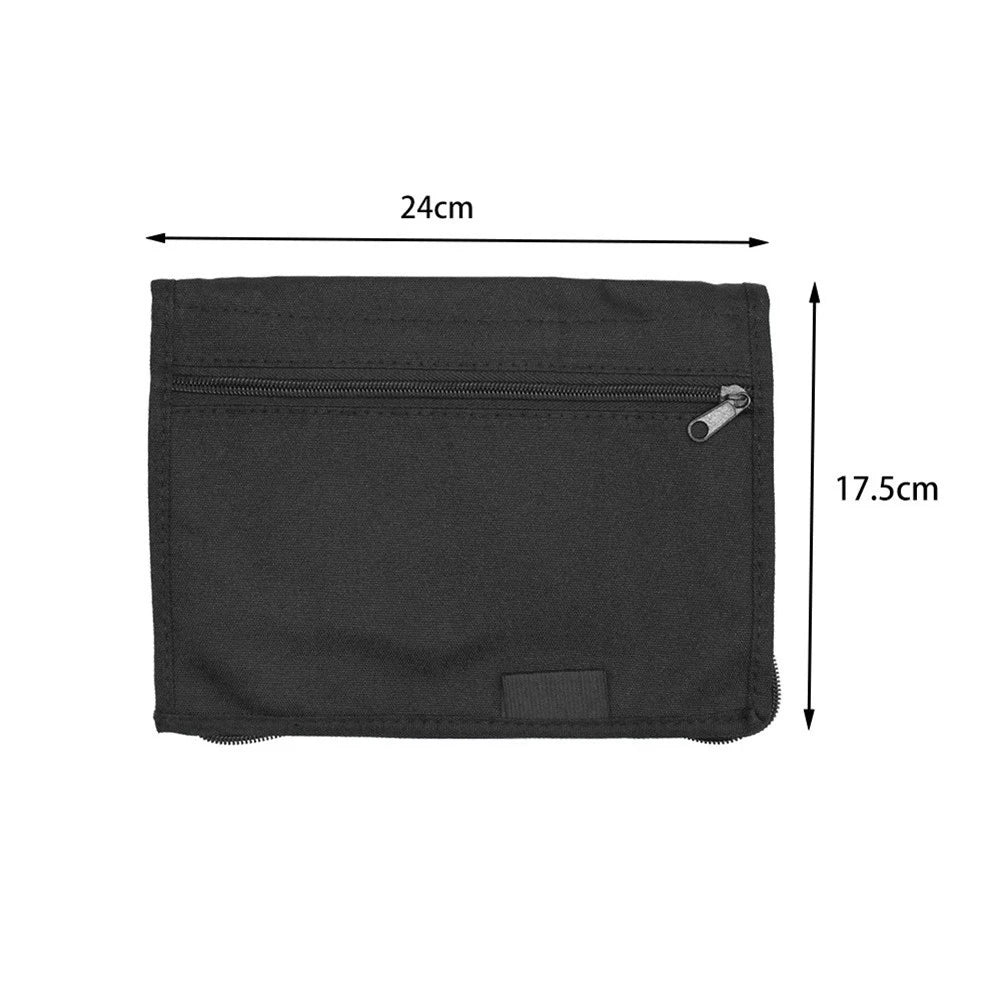 Oxford Cloth Car Glove Box Organizer – Multi-Pocket Portable Storage Folder for Car Interior & Documents