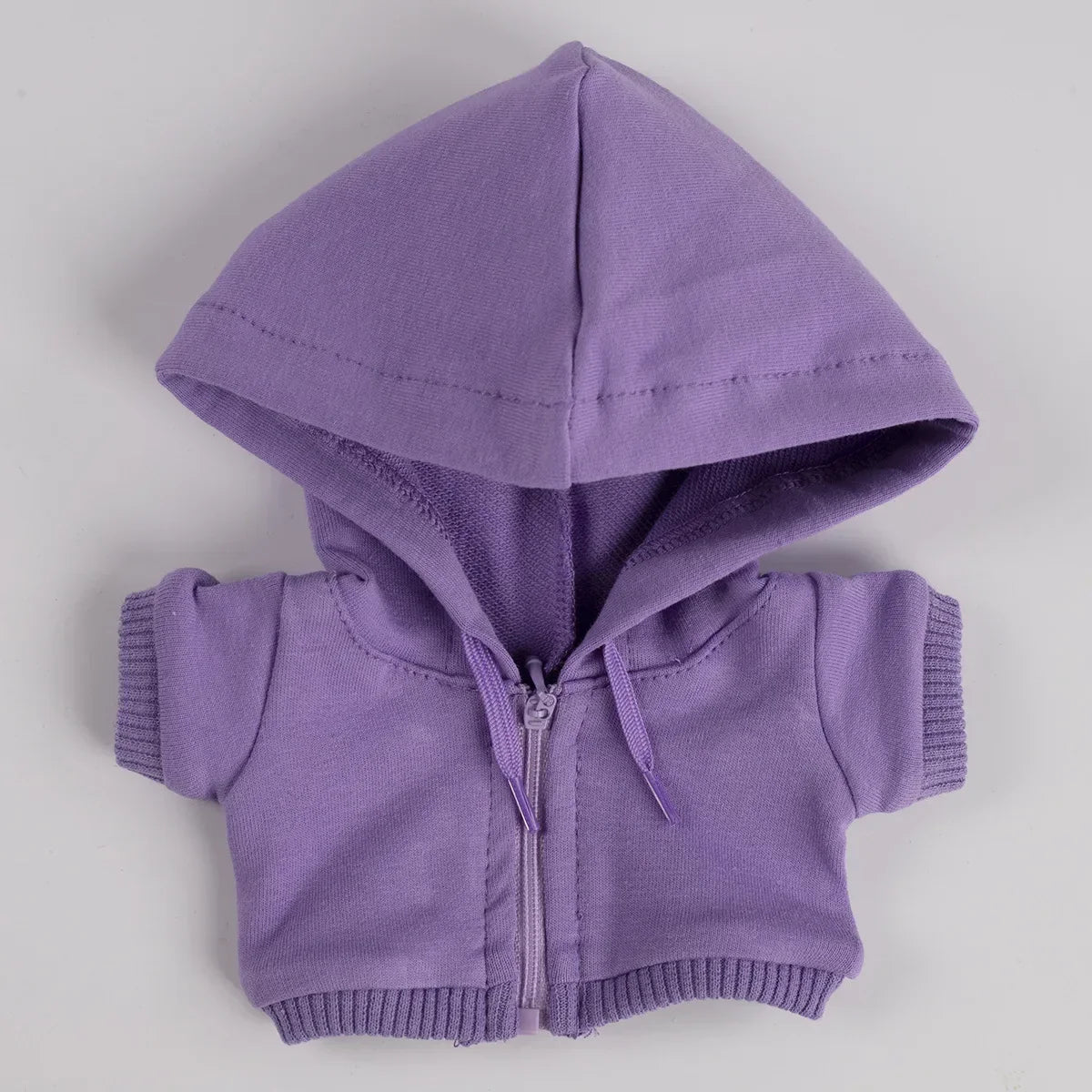 15/17cm Labubu Doll Hooded Zipper Sweatshirt Outfit Set – Stylish Ropa Accessories