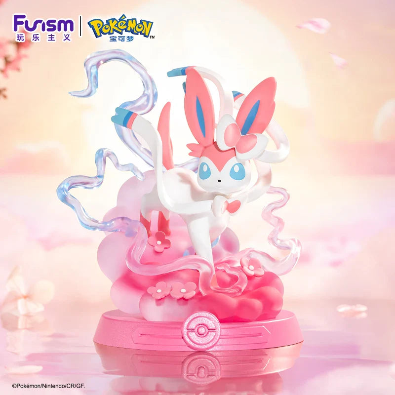 Anime Pokémon Funism Adventure Eevee Family Blind Box – Jolteon & Sylveon Action Figure Toy Gift