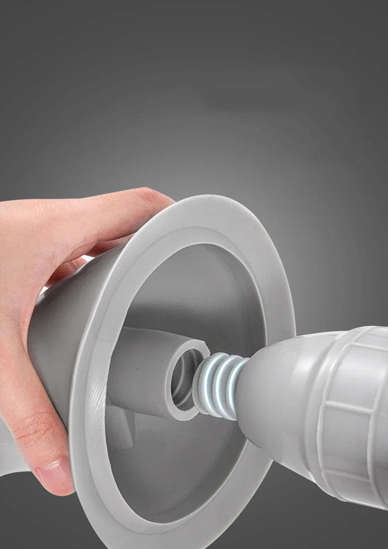 Multifunctional Silicone Toilet Plunger – High Pressure Vacuum Pump Anti-Blocking Drain Cleaner Tool