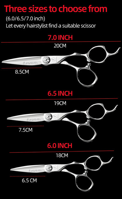 HISADA Professional Hairdressing Scissors – 6.0 Inch VG10 Barber Scissors for Salon Hair Cutting