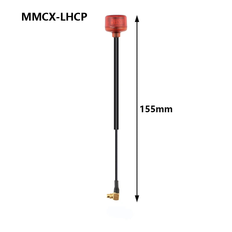 Rush Cherry FPV 5.8G Antenna – LHCP/RHCP SMA MMCX UFL IPEX Adapter for Racing Drone Goggles