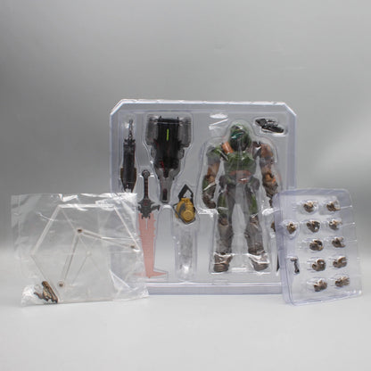 17cm Figma SP-140 Doom Slayer Eternal Action Figure — Anime Destroy Warrior Collectible, Movable Figurine Model Toy Gift
