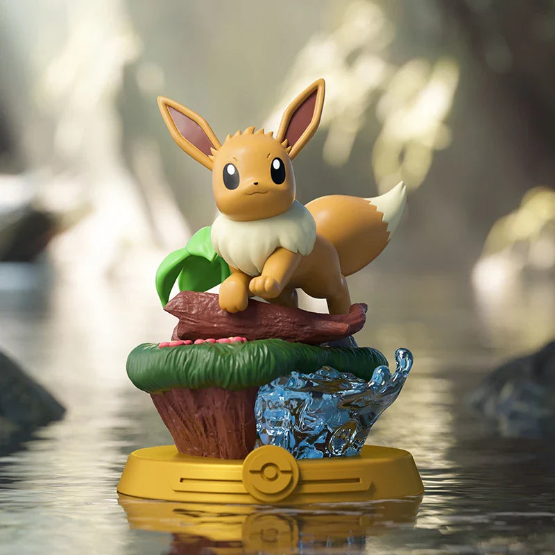 9-Pack Monster Blind Box PVC Action Dolls — Adventure Eevee, Sylveon & Umbreon Surprise Toy Collectibles, Gift for Kids