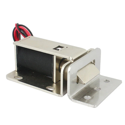 DC 12V/24V Electromagnetic Door Lock — Heavy Duty Electric Lock with 150KG Pulling Force for Access Control