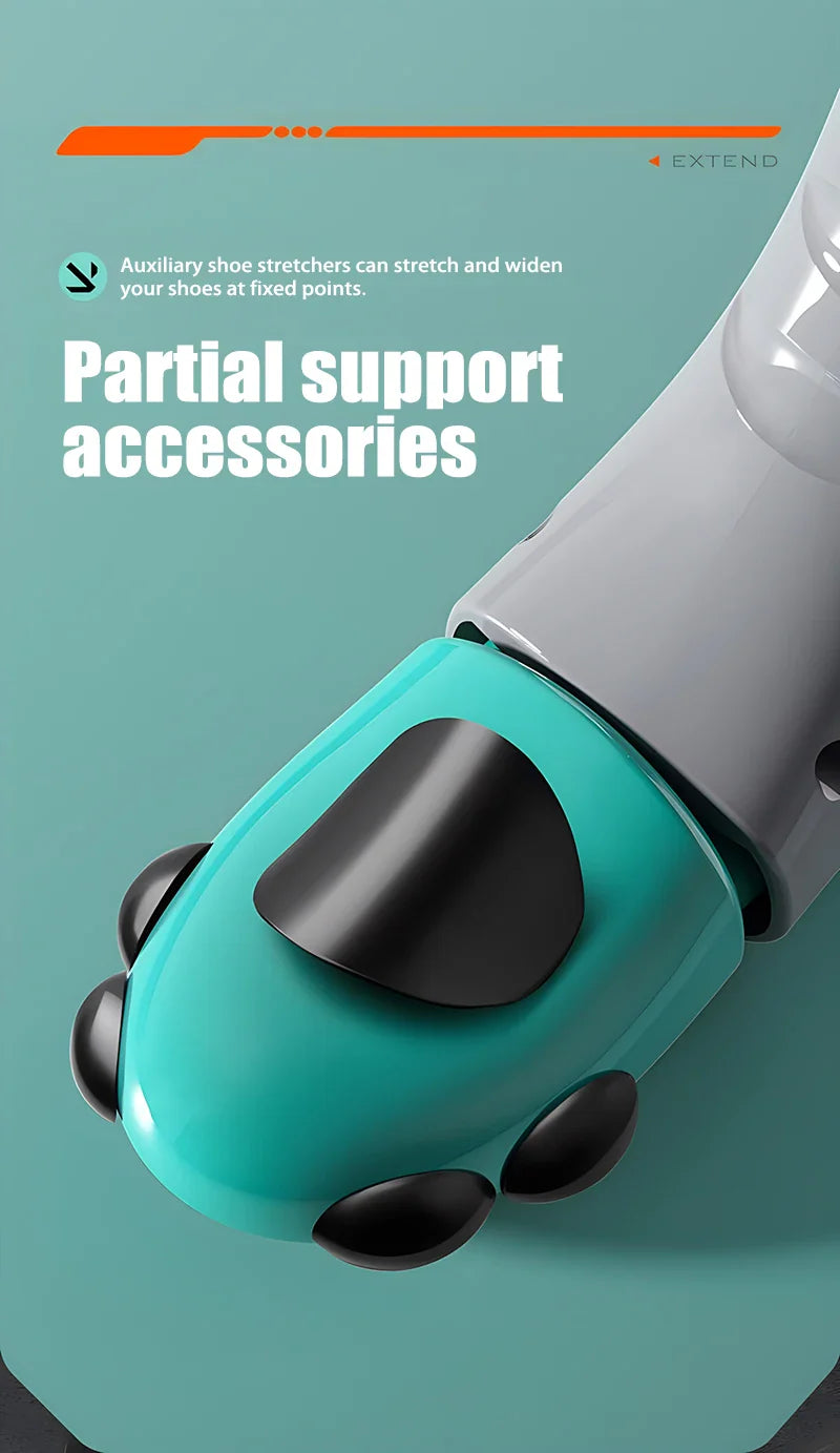 1/2 PCS Universal Adjustable Shoe Stretcher – Boot & Sneaker Widener with Steel Shaft for Left & Right Shoes