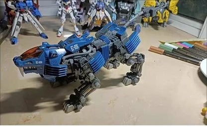 BT ZOIDS RPZ-03 Shield Liger Model Kit — 1:72 Scale Full Action Plastic Building Blocks for Birthday & Christmas Gifts