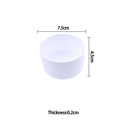 For Better Life , 7.5cm Soft Silicone Cup Bottom Protector Sleeve - Anti-Damage Accessory for Glass Water & Tea Bottles