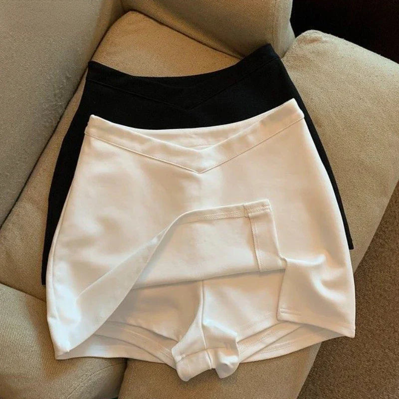 Women’s Mini Skirt – High Waist Slim Sexy Spring Casual Chic Streetwear for Mature Stylish Look