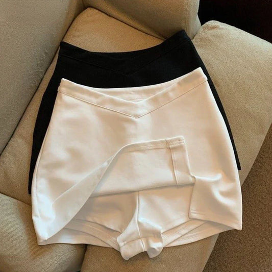 Women’s Mini Skirt – High Waist Slim Sexy Spring Casual Chic Streetwear for Mature Stylish Look