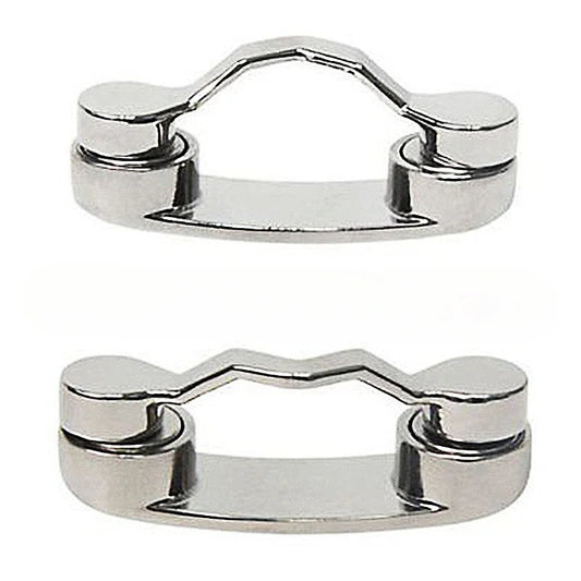 Multi-Function Portable Magnetic Eyeglass Clip Holder – Zinc Alloy Brooch Pin for Glasses, Headset, and Metal Buckle