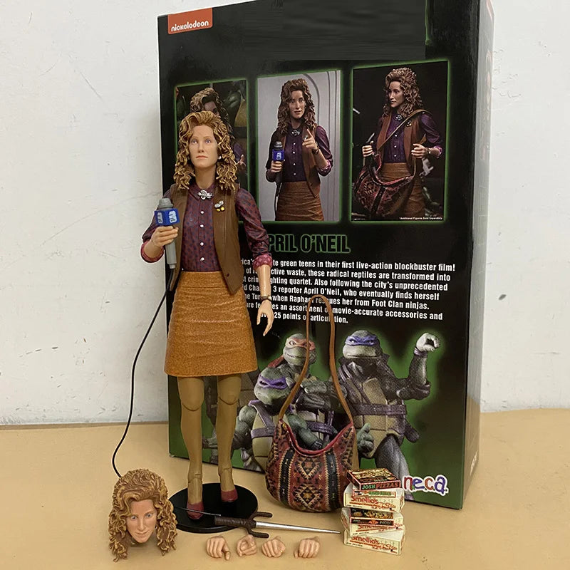 NECA Teenage Mutant Ninja Turtles Action Figures – Last Ronin Leonardo, April O’Neil, Casey Jones, Michelangelo, Raphael & More