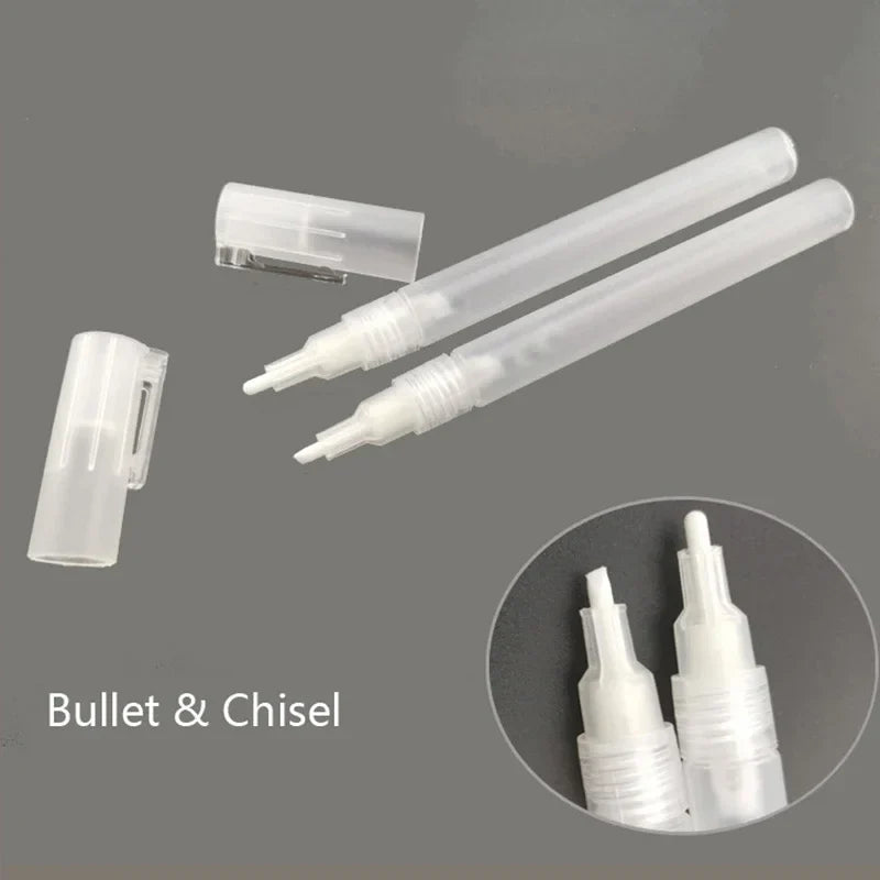Plastic Empty Pen Rod Tubes – 0.5 to 30mm Barrels for Graffiti, Liquid Chalk, Paint Marker Accessories