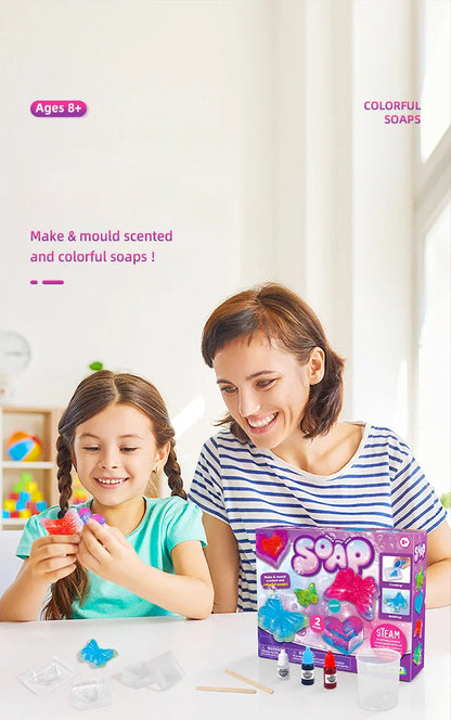 Children’s Magic Science Experiment Kit – DIY Soap STEAM Educational Toy for Kids & School Projects