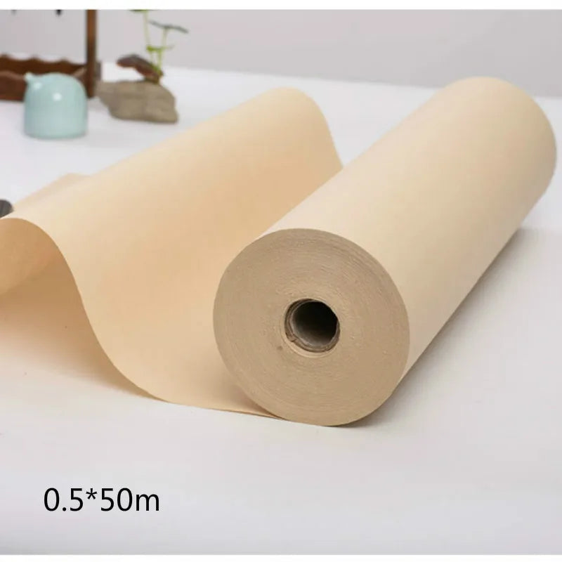 Half-Ripe Xuan Rice Paper - Chinese Calligraphy & Brush Painting Paper Roll