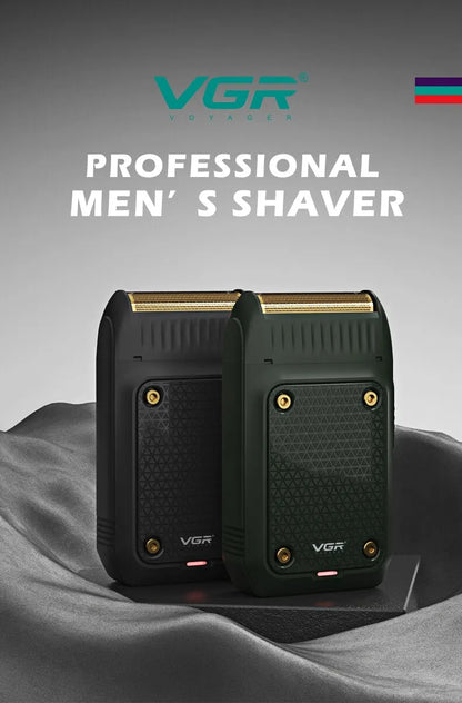 VGR V-353 Electric Shaver – Professional Rechargeable Razor & Portable Beard Trimmer for Men