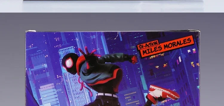 Miles Morales Spider-Man Action Figure — Into the Spider-Verse Collectible Toy for Kids Gift