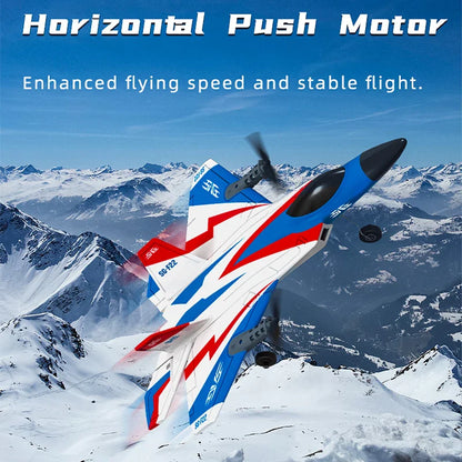 F22 RC Foam Plane – 4-Channel 6G Auto Stabilization with 4K Camera Remote Control Toy