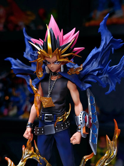 Yugi Muto Dark Game Action Figure - 28cm Duel Monsters PVC Statue, Collectible Ornament & Kids Toy Gift