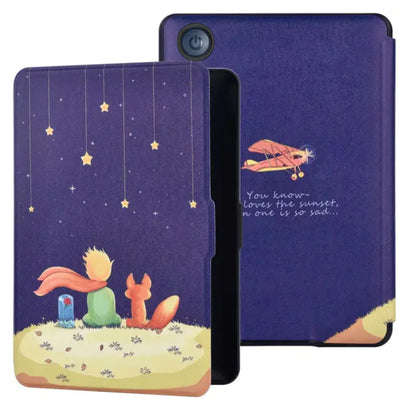 Kobo Clara BW/Clara Colour 2024 Case - 6 Inch Auto Wake Sleep PU Leather Cover, Soft Magnetic Ereader Hoesje N365 N367 Funda