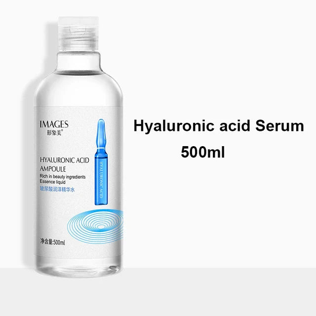 500ml Essence Water Toner — Niacinamide & Hyaluronic Acid for Moisturizing, Brightening, and Dry Skin Care