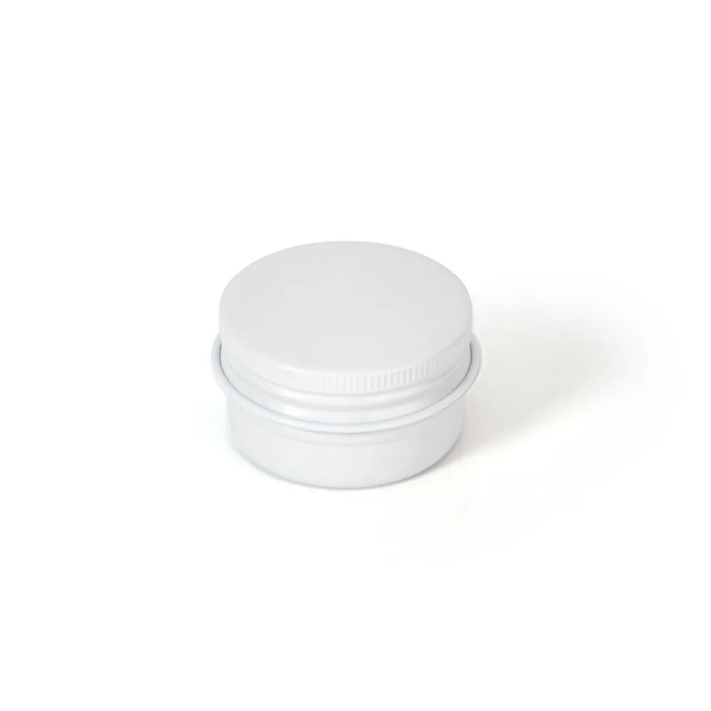 50PCS Aluminum Tin Jars – 5g to 100g Metal Containers for Cosmetic Creams, Lip Balm & Face Care
