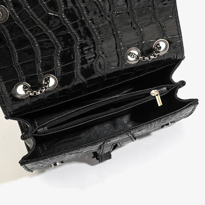 Women's Luxury Crossbody Handbag – Sequined Shoulder Messenger Bag with Chains, Casual Purses & Handbags