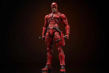 FlefToys Marvel Daredevil Action Figure — 8" Classic Red Shadowland Reborn Black, Devil Defenders Matt Murdock Legends In Stock
