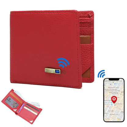 Smart Tracker Wallet for Men - GPS Finder Slim Wallet Gift for Dad, Birthday & Christmas 2025