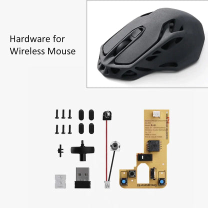Bambu Lab 3D Printing DIY Creative Model – Wireless Mouse, Aviation Engine, LED Light Kit 001 for 3D Printer