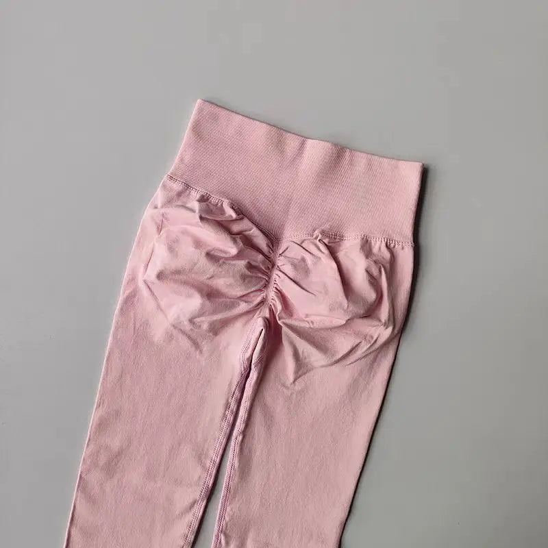 High Waist Women’s Yoga Leggings – Seamless Push-Up Fitness, Running & Gym Pants with Hip Lift and High Elasticity