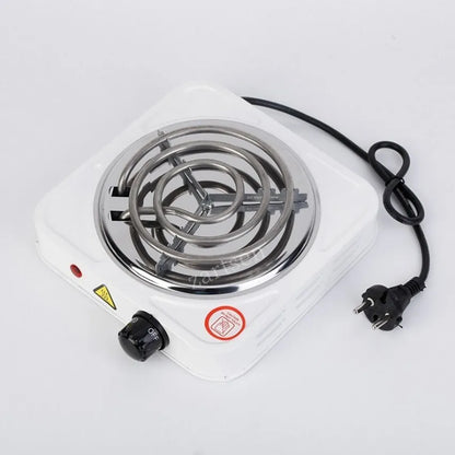 220V 500W Electric Hot Plate Stove – Portable Iron Burner Coffee Heater for Home Kitchen, EU Plug